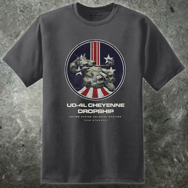 Aliens UD-4L Cheyenne Dropship Mens T Shirt