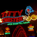 Het titty twister -bar metalen teken