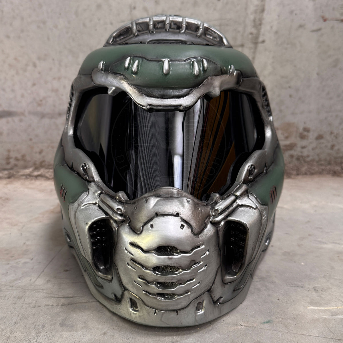 Doom Eternal Slayer Cosplay Helmet Full Size 1:1