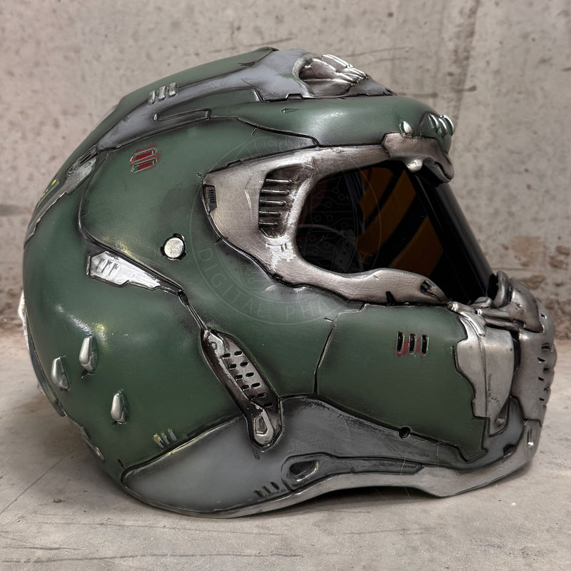 Doom Eternal Slayer Cosplay Helmet Full Size 1:1