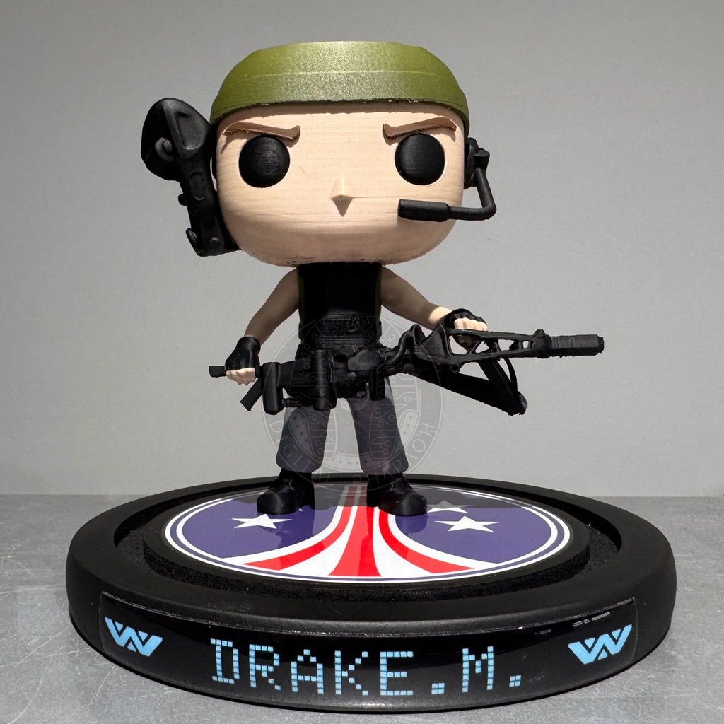 Drake Figure Aliens USCM Drake Mini Figure V2