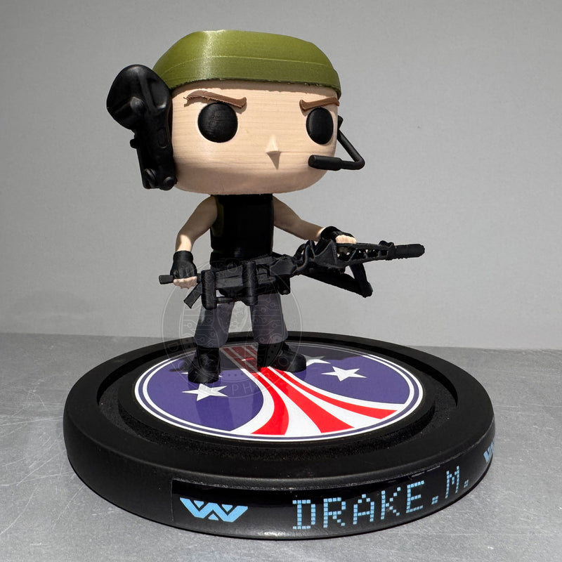 Aliens USCM Drake Mini Figure V2