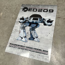 Robocop ED209 metallfilmsaffisch