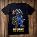 Aliens Xenomorph Electrician T Shirt