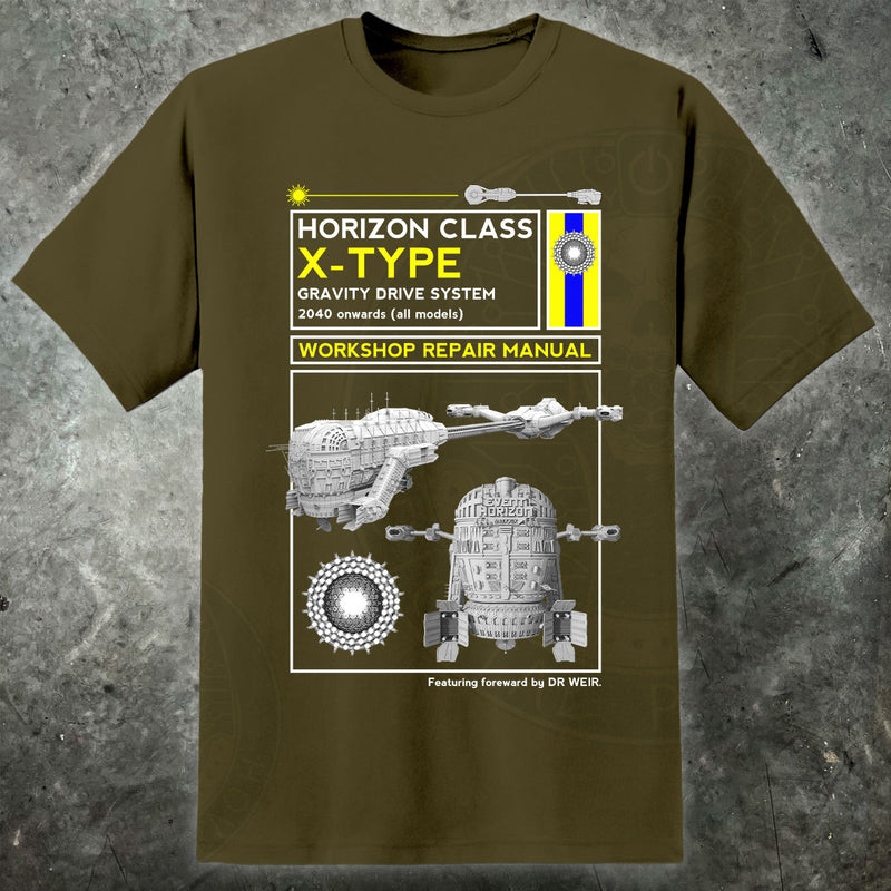 Ereignis-Horizont-Reparatur-Handbuch-T-Shirt