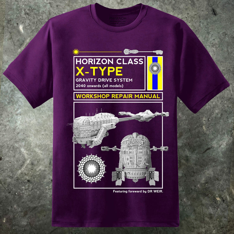 Event Horizon Repair Manual T Shirt - Digital Pharaoh UK