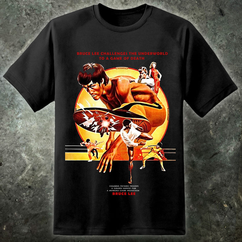 Bruce Lee Spiel des Todesfilm-T-Shirts