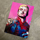 El póster de metal de los niños Homelander