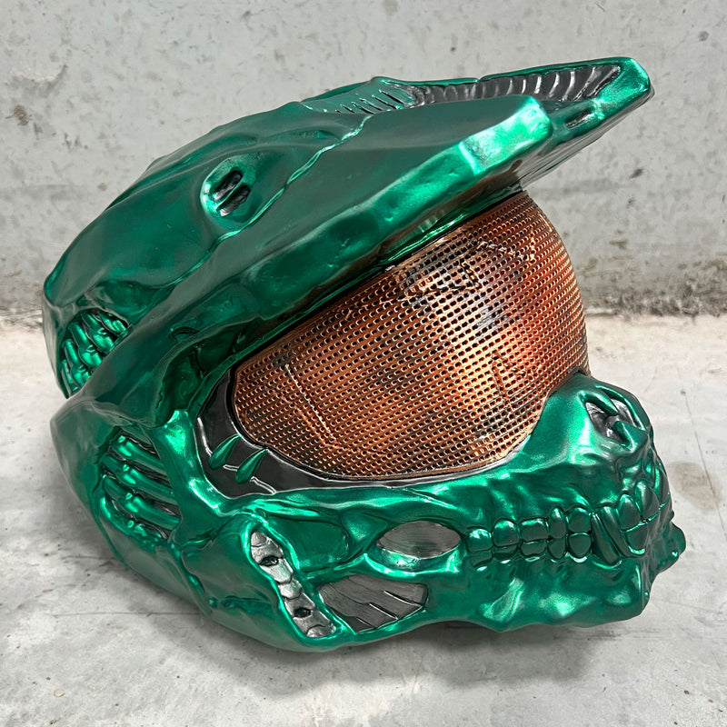custom master chief motorcycle helmet Wulfgar Props This Halo Motorcycle Helmet Is...AWFUL