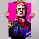 El póster de metal de los niños Homelander