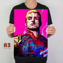 El póster de metal de los niños Homelander