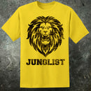 Junglist Warrior DNB Lion Head Mens T -shirt