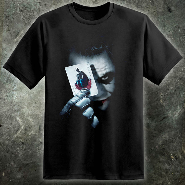 Batman Heath Ledger "JOKER CARD" T-Shirt