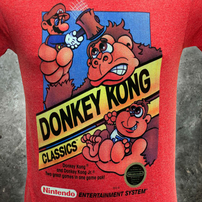 Donkey Kong Retro Nintendo Gamer T Shirt