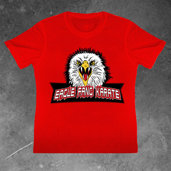 Eagle-Reißzahn-Karate scherzt T-Shirt