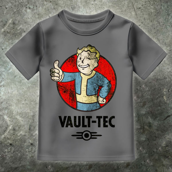Kids Fallout Vault-Tec Inspired T Shirt