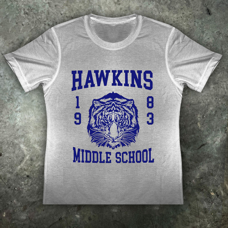 Hawkins Sekundarschule Stranger Things Kinder T-Shirt