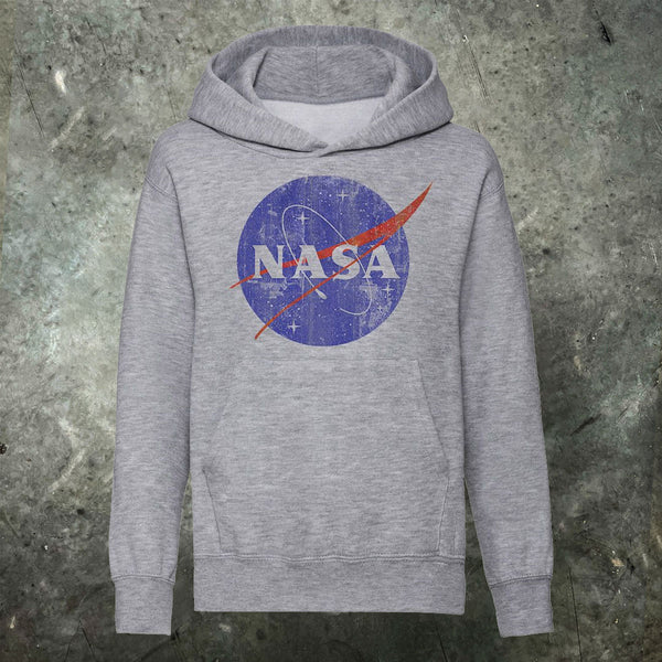 NASA Distressed Kids Hoodie - Digital Pharaoh UK