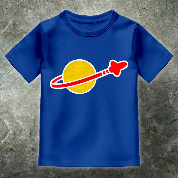 Kids Retro Space Logo T Shirt