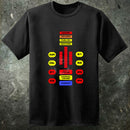Heren Knight Rider Kitt Console T -shirt