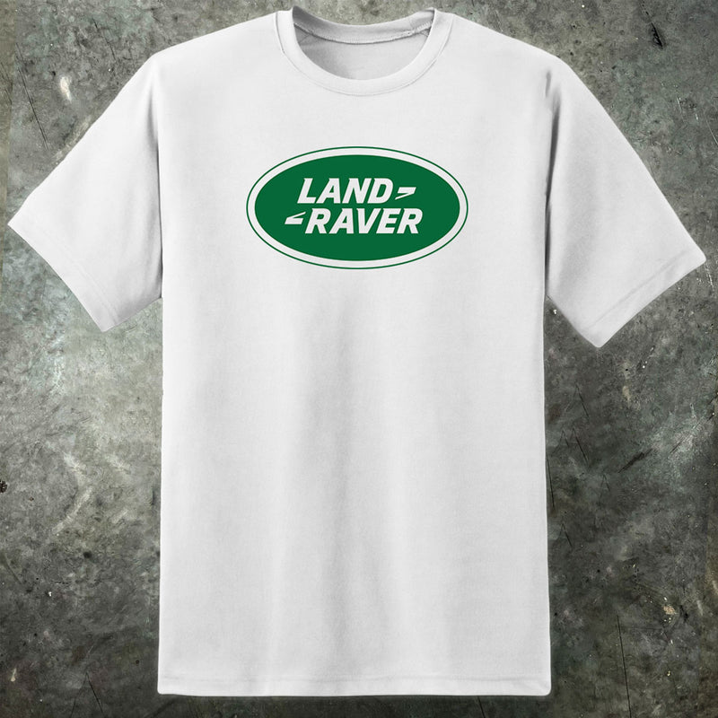 Das T-Shirt der Land-Raver-lustigen Männer