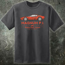 Magnum PI-Weinlese-T-Shirt