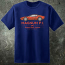 Magnum PI-Weinlese-T-Shirt