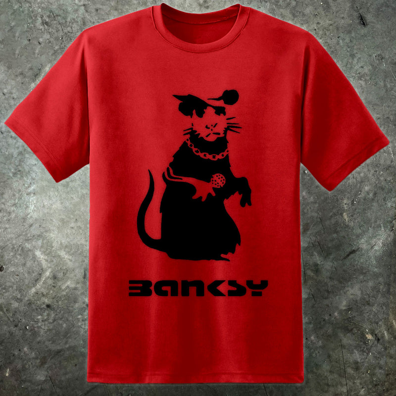 Banksy Panda Heren Ringer T-Shirt - België Banksy Panda Heren Ringer T-Shirt - België