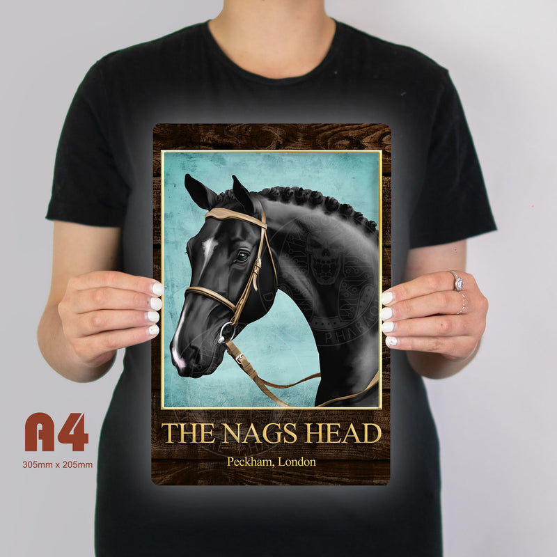 The Nags Head Only Fools & Horses Metal Sign