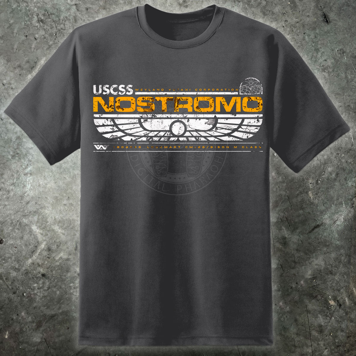 Alien Nostromo Crew Member Mens T Shirt
