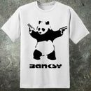 Banksy Inspired Mens Panda Guns T Shirt