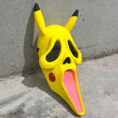 Skrika ghostface/pikachu mask