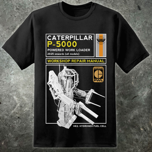 Aliens P-5000 Powerloader Mens T Shirt - Digital Pharaoh UK