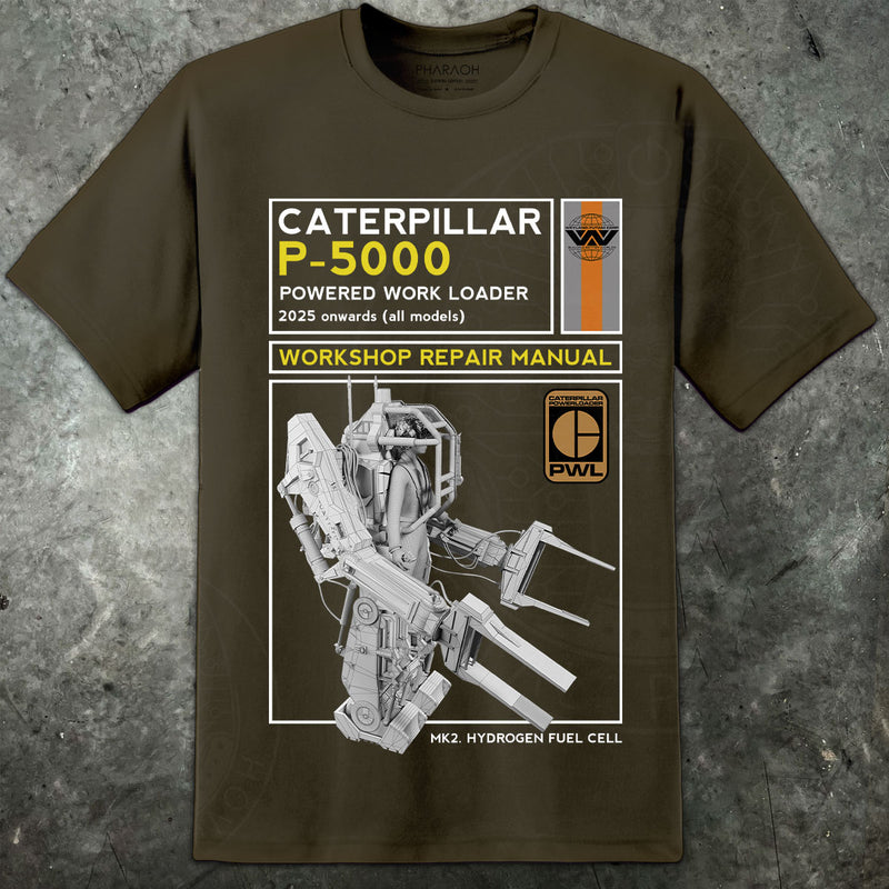 Aliens P-5000 Powerloader Mens T Shirt - Digital Pharaoh UK