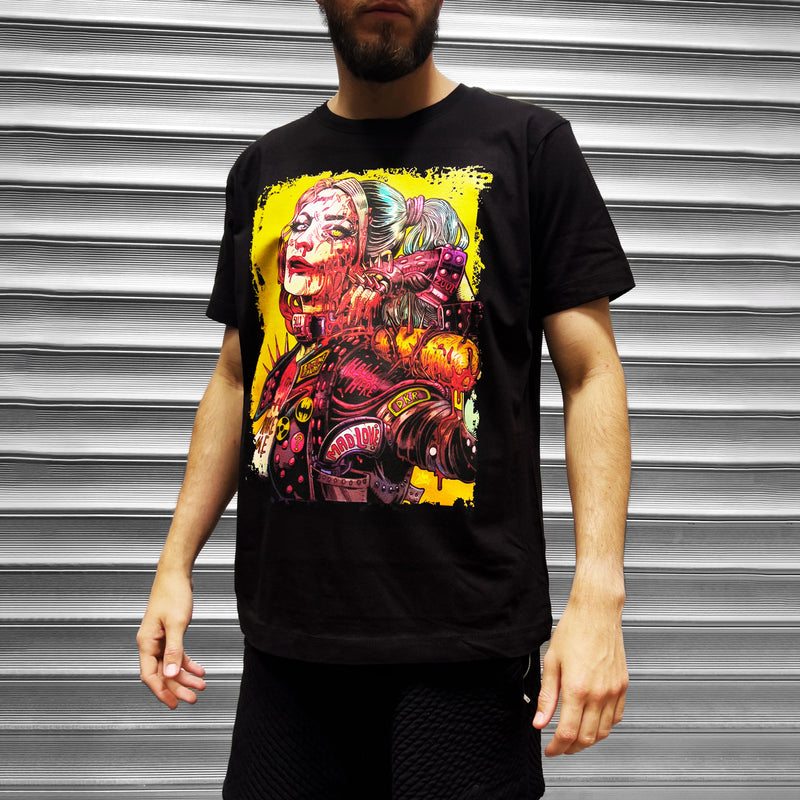 Harley Quinn Cybernosferatu Mens T Shirt - Digital Pharaoh UK