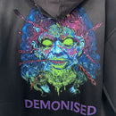 Regan Demonised Cyber Mens Hoodie