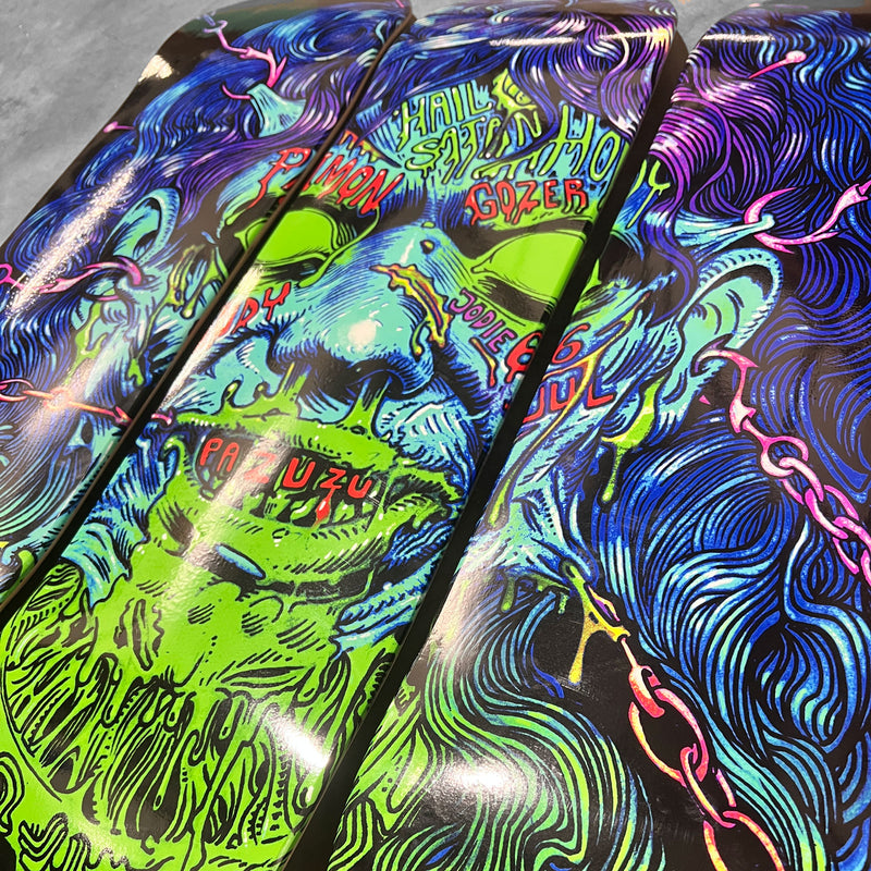 Triple de arte de skatedeck triple