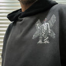 Regan Demonised Cyber Mens Hoodie