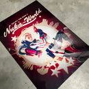 Fallout nuka cola disfruta del letrero de metal de viaje