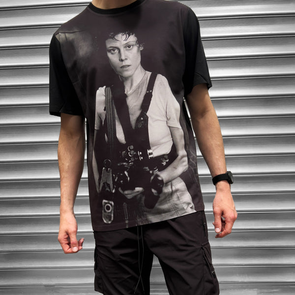 Aliens Ellen Ripley Mens Panel T Shirt - Digital Pharaoh UK