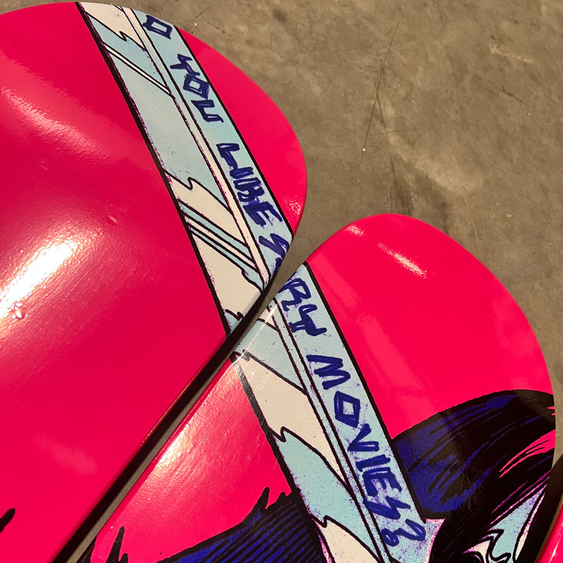 Ghostface Triple Skatedeck Artwork