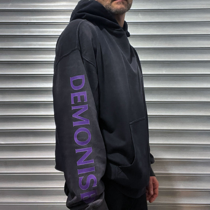 Regan Demonised Cyber Mens Hoodie