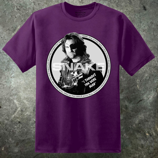 Snake Plissken Escape From New York Mens T Shirt - Digital Pharaoh UK