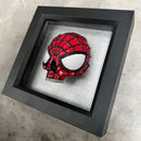 Cadre de boîte de crâne Spiderman