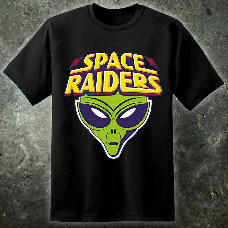 Space Raiders 80s Mens T Shirt