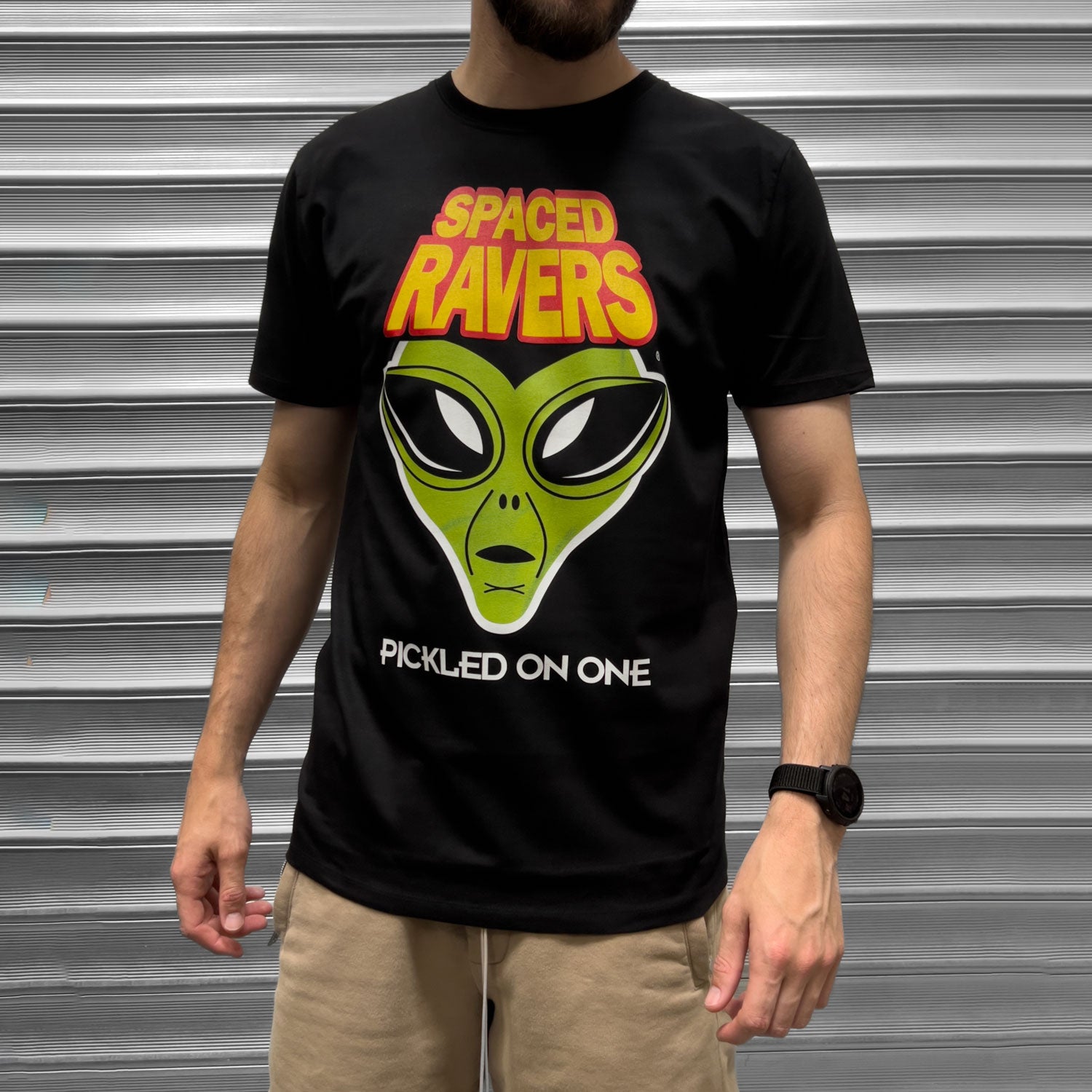 Spaced Ravers Old Skool Mens T Shirt