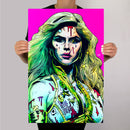 Metalowy plakat dla chłopców Starlight