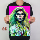 Metalowy plakat dla chłopców Starlight