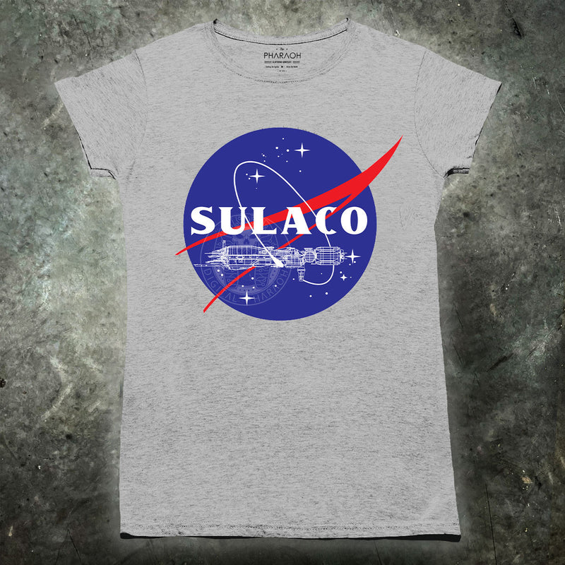 Das T-Shirt der NASA-Art-Sulaco-Logo-Frauen
