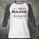 Aliens Sulaco Raglan T Shirt - Digital Pharaoh UK